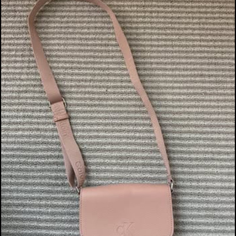 Calvin Klein Blush Crossbody Bag